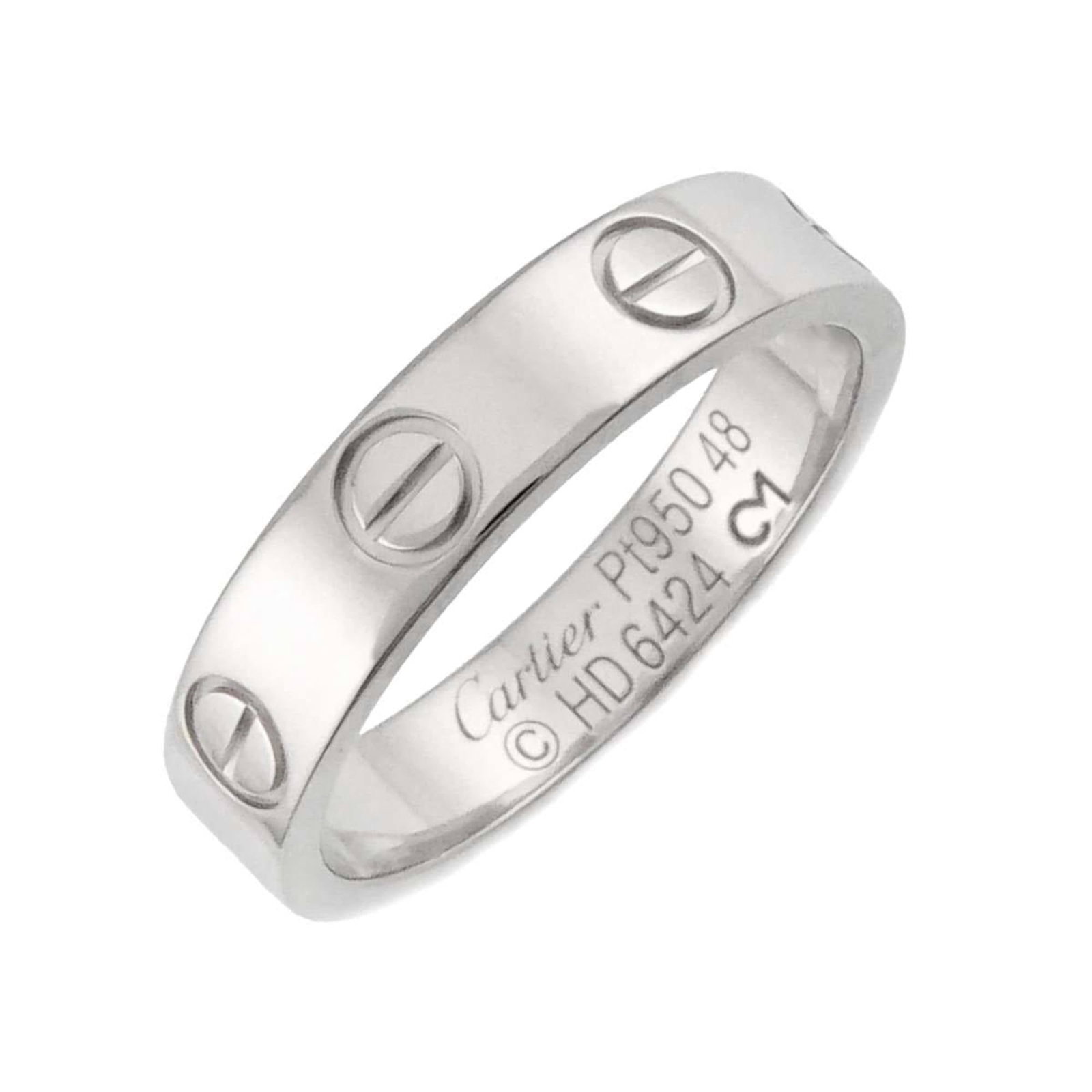 Cartier Platinum 950 Band Ring (1 of 7)