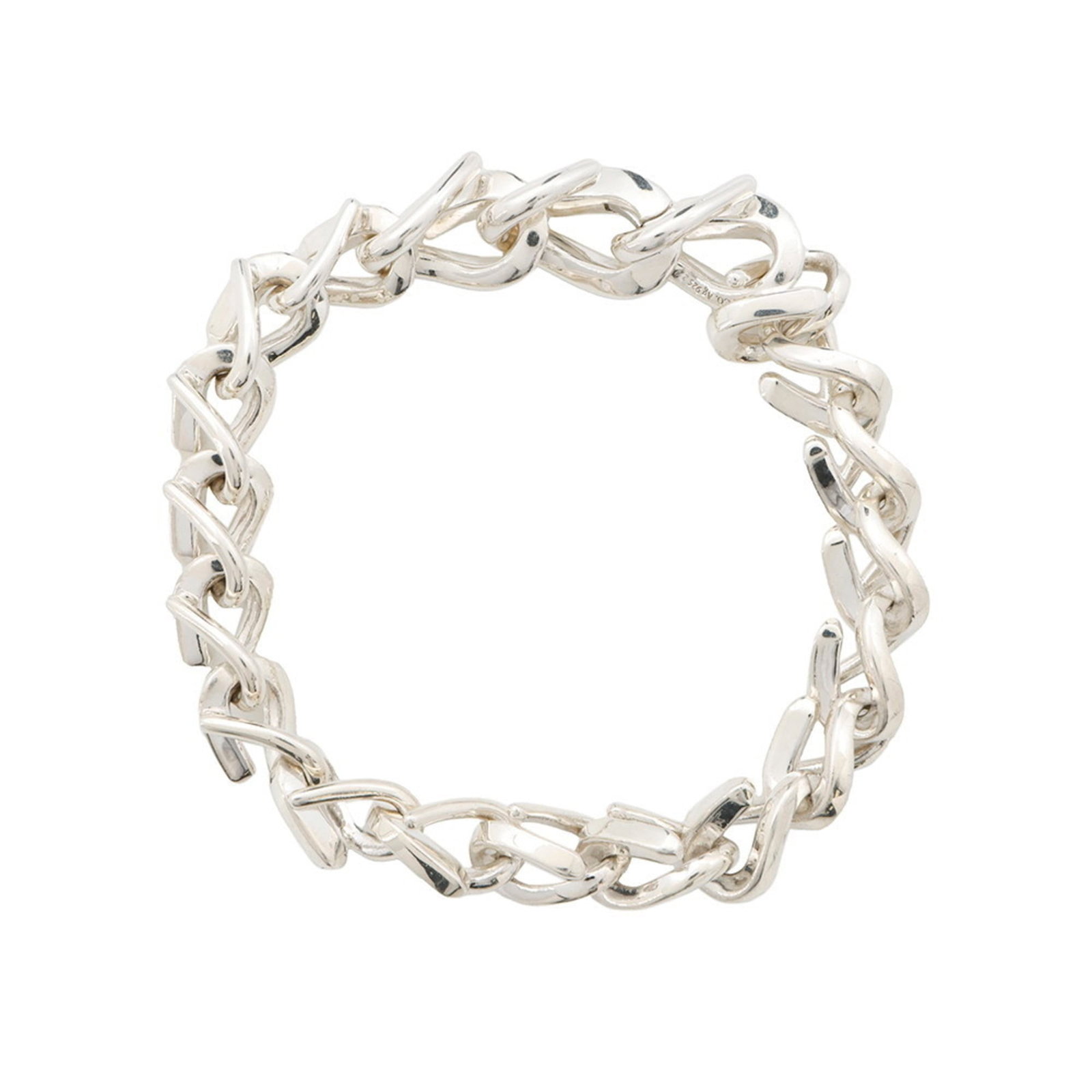 Silver 925 Tiffany Link Bracelet (1 of 11)