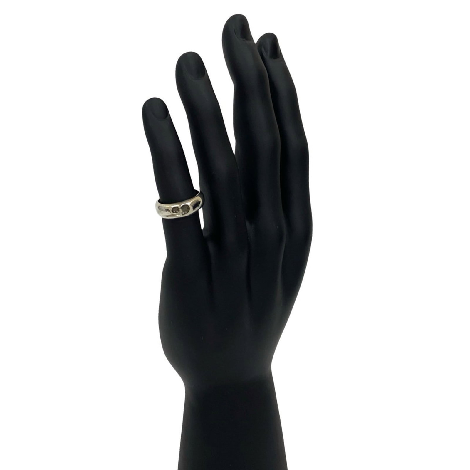 Silver 925 Tiffany Band Ring (1 of 6)