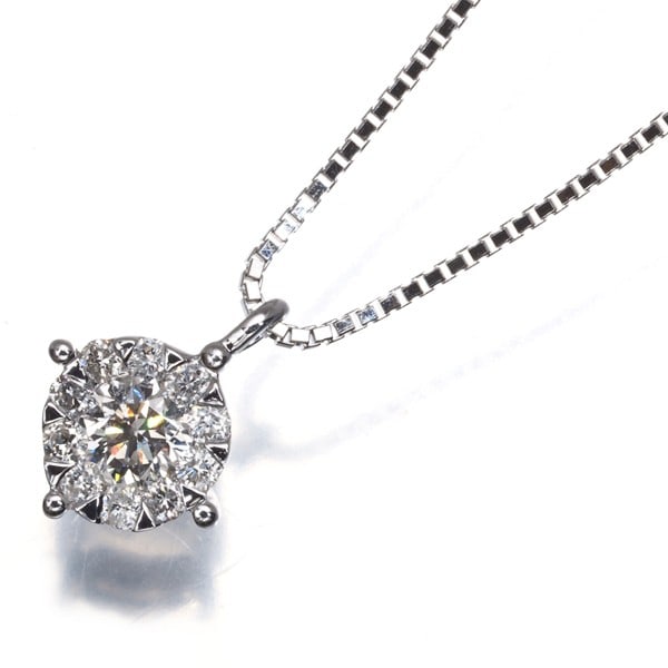 Gold Diamond 0.32Ct Paved Necklace 18K 750 White: Gold Diamond 0.32Ct Paved Necklace 18K 750 White This listing features Gold Diamond 0.32Ct Paved Necklace 18K 750 White. Item specifics are provided below. Item Specifics: Country Of Origin: Japan Met