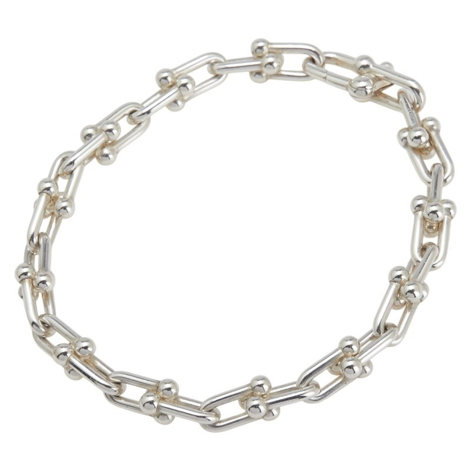 Silver 925 Tiffany Link Bracelet (1 of 8)
