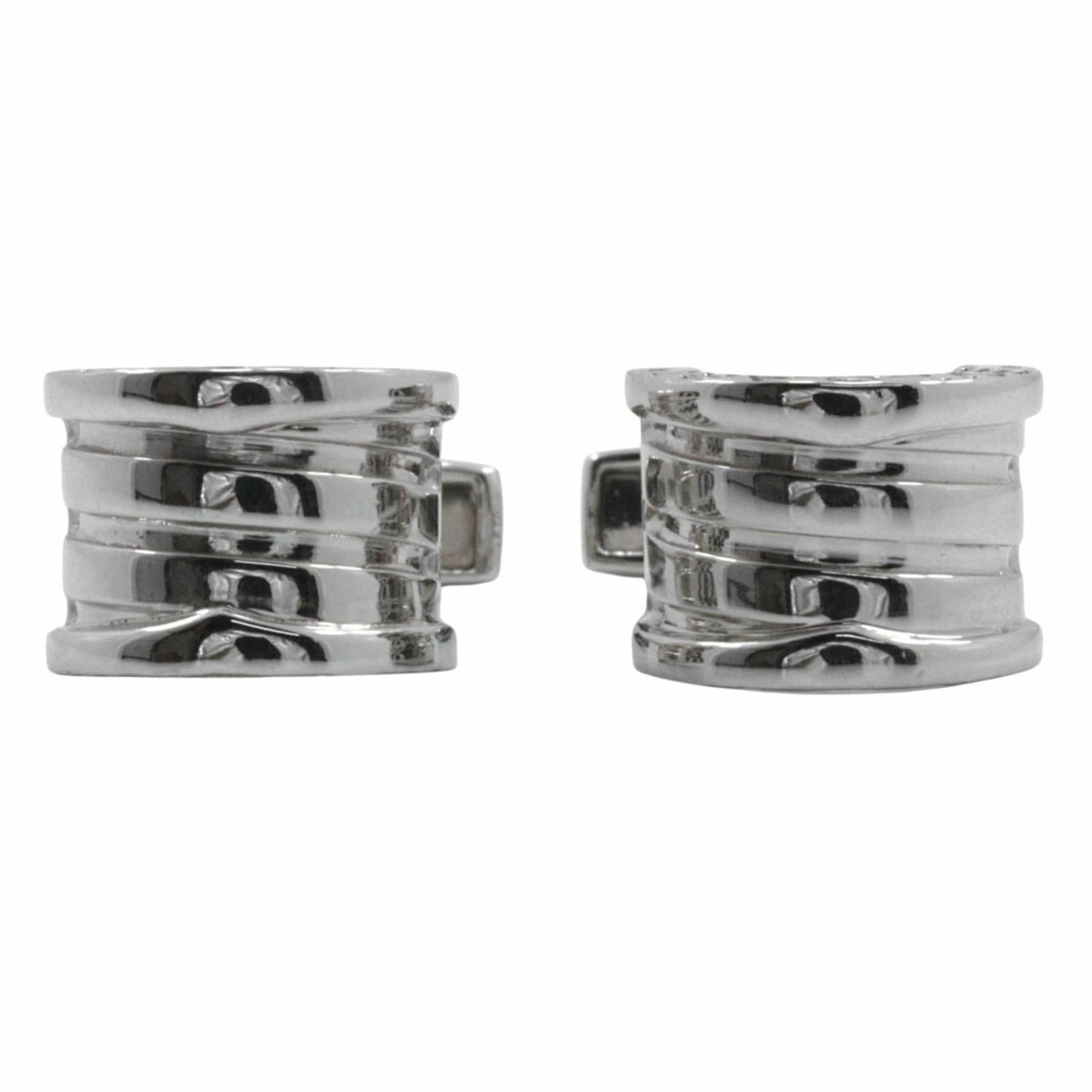 Silver Bvlgari Cufflinks (1 of 7)