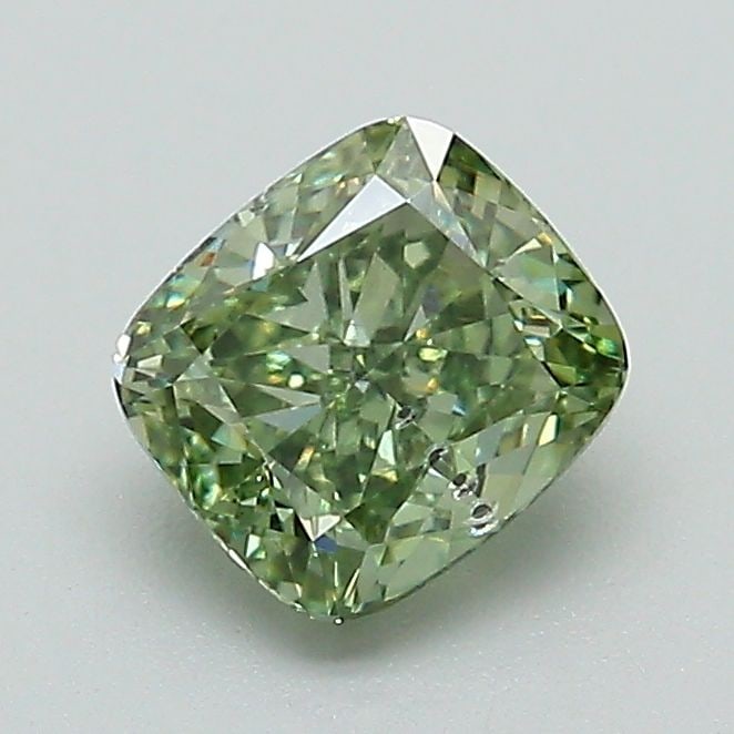 Loose Lab Diamond - IGI Cushion Modified 1.01ct Fancy Vivid Green SI2: Loose Lab Diamond - IGI Cushion Modified 1.01ct Fancy Vivid Green SI2 This listing features Loose Lab Diamond - IGI Cushion Modified 1.01ct Fancy Vivid Green SI2. Item specifics are provided below. It