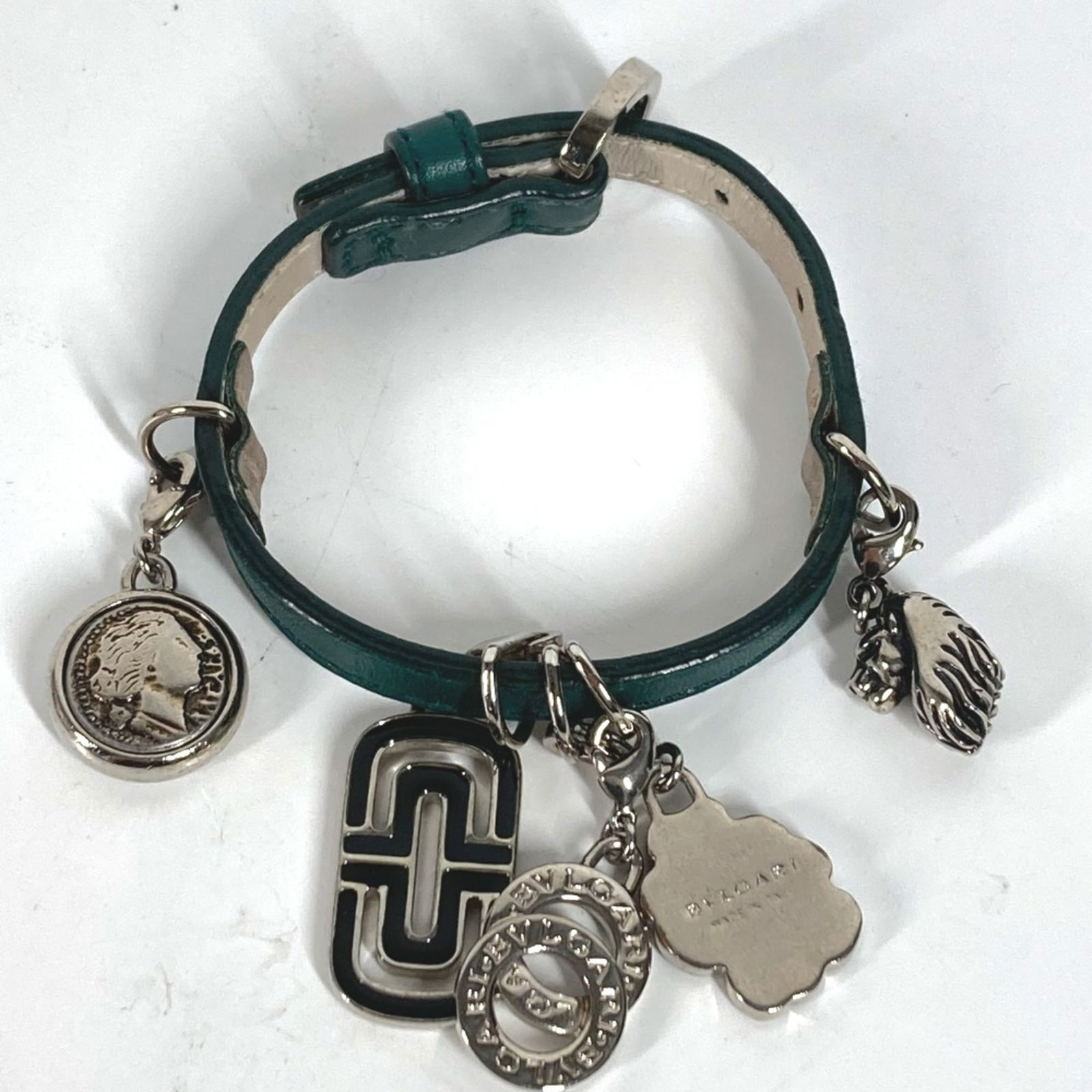 Leather Bvlgari Bangle - 8