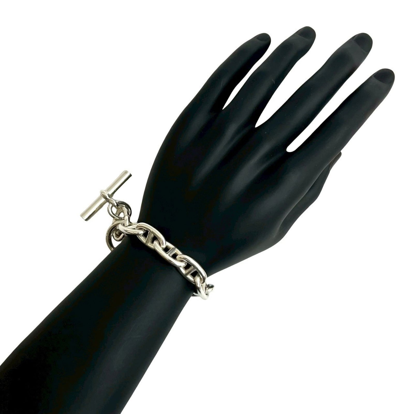 Silver 925 Hermes Charm Bracelet (1 of 8)