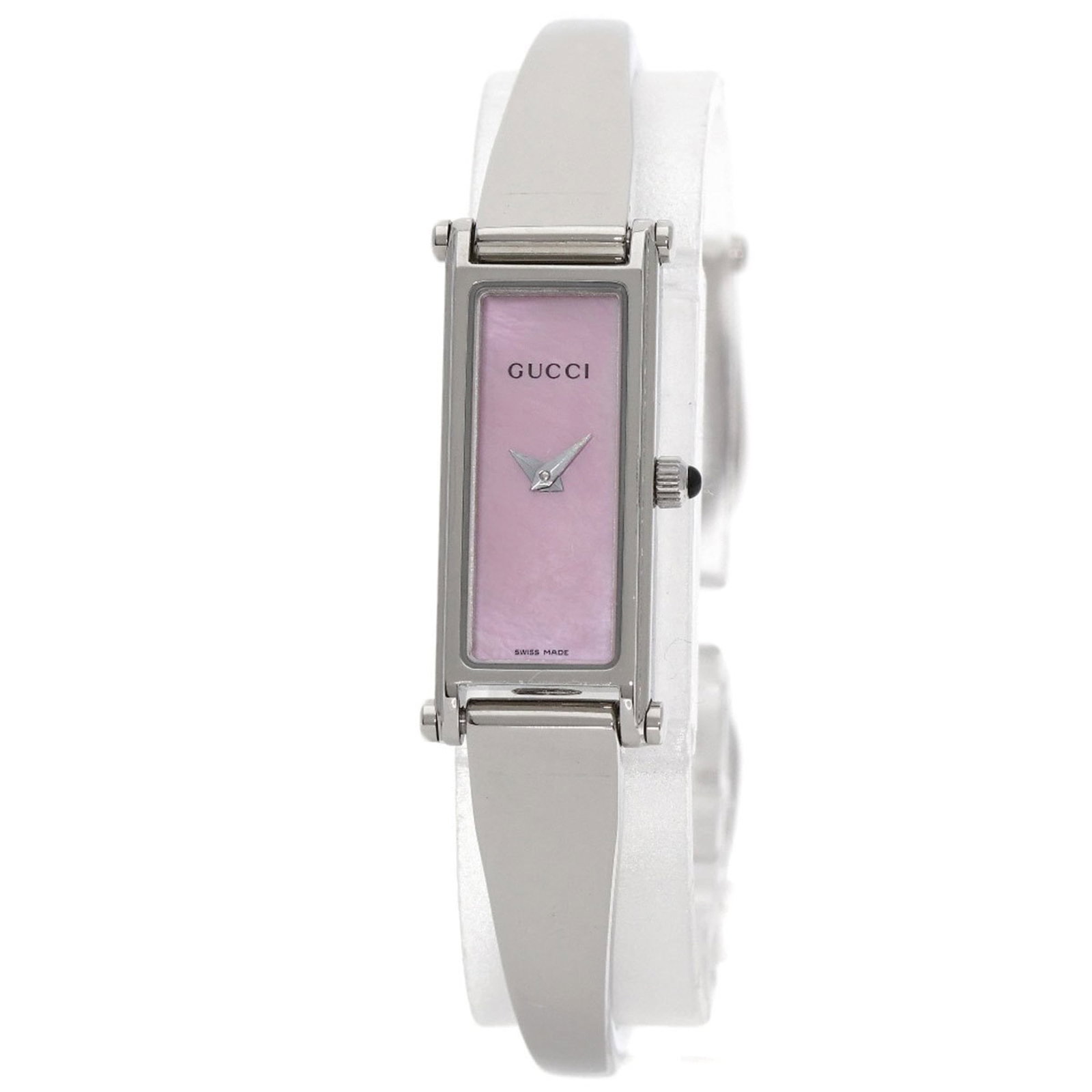 Wristwatch Gucci: Wristwatch Gucci This listing features Wristwatch Gucci. Item specifics are provided below. Item Specifics: Brand: Gucci Type: Wristwatch Gender: Women Display: Analog Material (Case): Stainless Steel