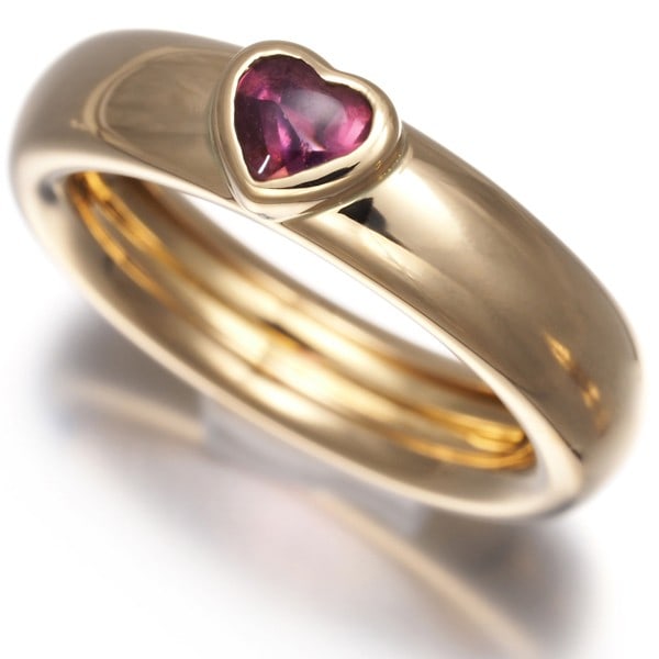 Yg Tiffany&Co. Ring Pink Tourmaline Friendship Heart Us6-6.25 18K: Yg Tiffany&Co. Ring Pink Tourmaline Friendship Heart Us6-6.25 18K This listing features Yg Tiffany&Co. Ring Pink Tourmaline Friendship Heart Us6-6.25 18K. Item specifics are provided below. Item Speci