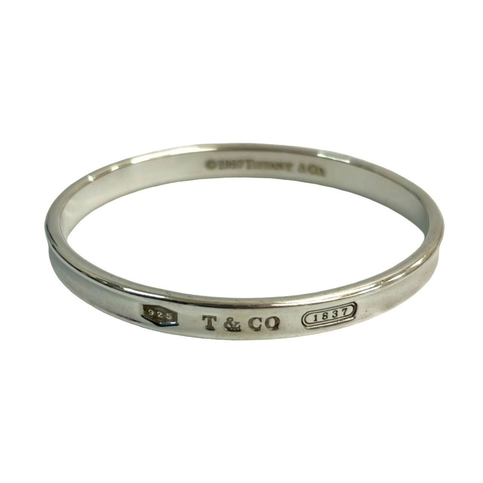 Silver 925 Tiffany Bangle - 6