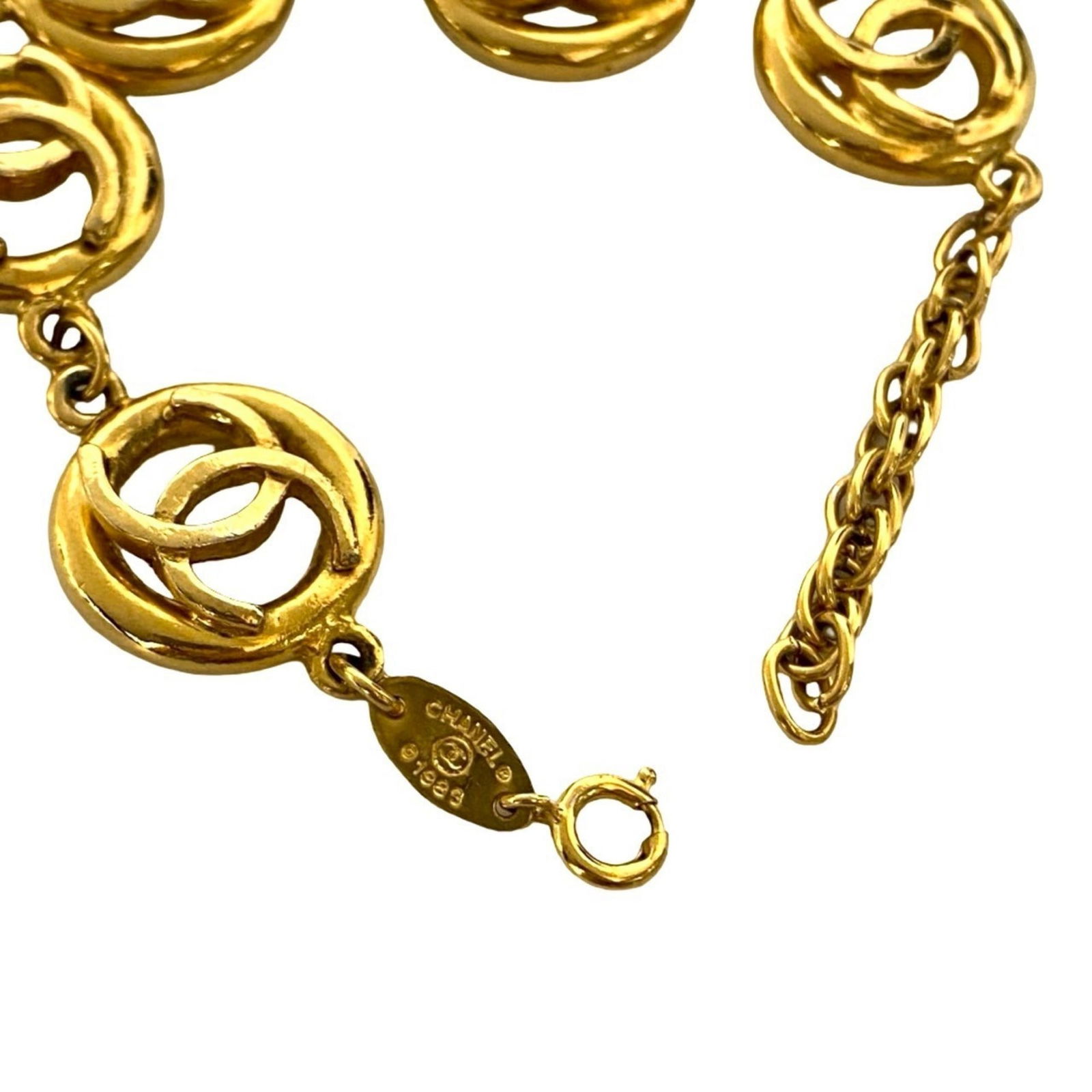 Plating Chanel Charm Bracelet Gold - 3