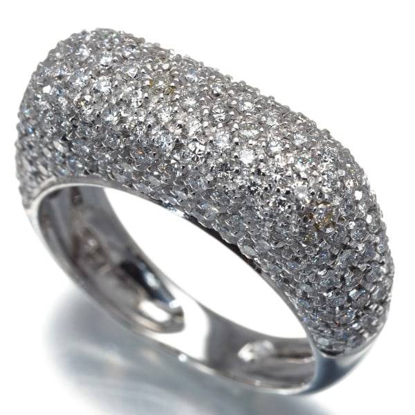 Gold Ponte Vecchio Ring Diamond 1.33Ct Paved Us6.5 18K 750 White: Gold Ponte Vecchio Ring Diamond 1.33Ct Paved Us6.5 18K 750 White This listing features Gold Ponte Vecchio Ring Diamond 1.33Ct Paved Us6.5 18K 750 White. Item specifics are provided below. Item