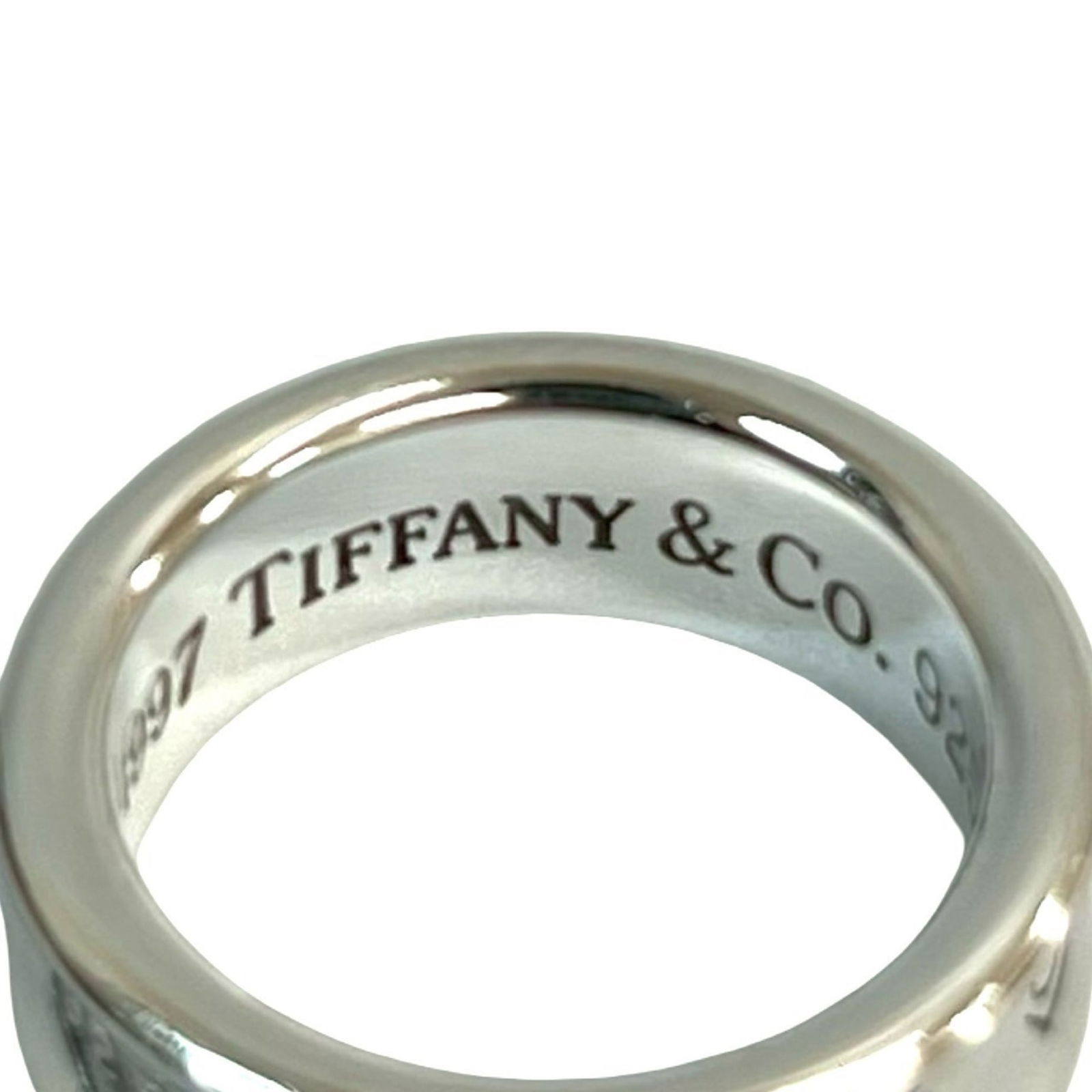 Silver 925 Tiffany Band Ring - 2