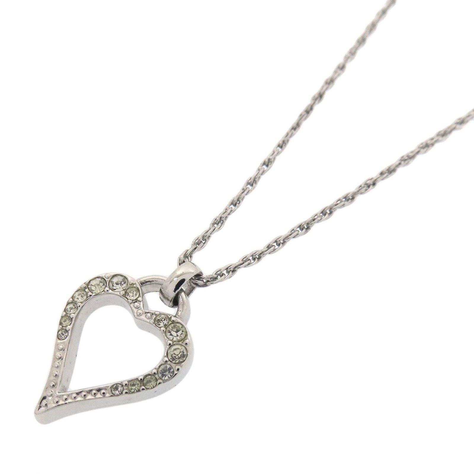 DIOR Christian Dior Heart Rhinestone Necklace for Women CHRISTIAN: DIOR Christian Dior Heart Rhinestone Necklace for Women CHRISTIAN This listing features DIOR Christian Dior Heart Rhinestone Necklace for Women CHRISTIAN. Item specifics are provided below. Item