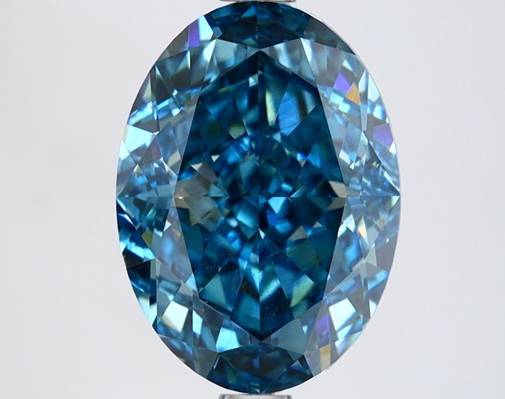 Loose Lab Diamond IGI Oval 3.34ct Fancy Vivid Blue VVS2: Loose Lab Diamond IGI Oval 3.34ct Fancy Vivid Blue VVS2 This listing features Loose Lab Diamond IGI Oval 3.34ct Fancy Vivid Blue VVS2. Item specifics are provided below. Item Specifics: Source: This I