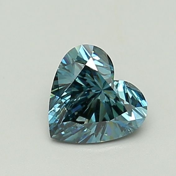 Loose Lab Diamond - Heart 1.02ct Fancy Vivid Blue I1 (1 of 1)