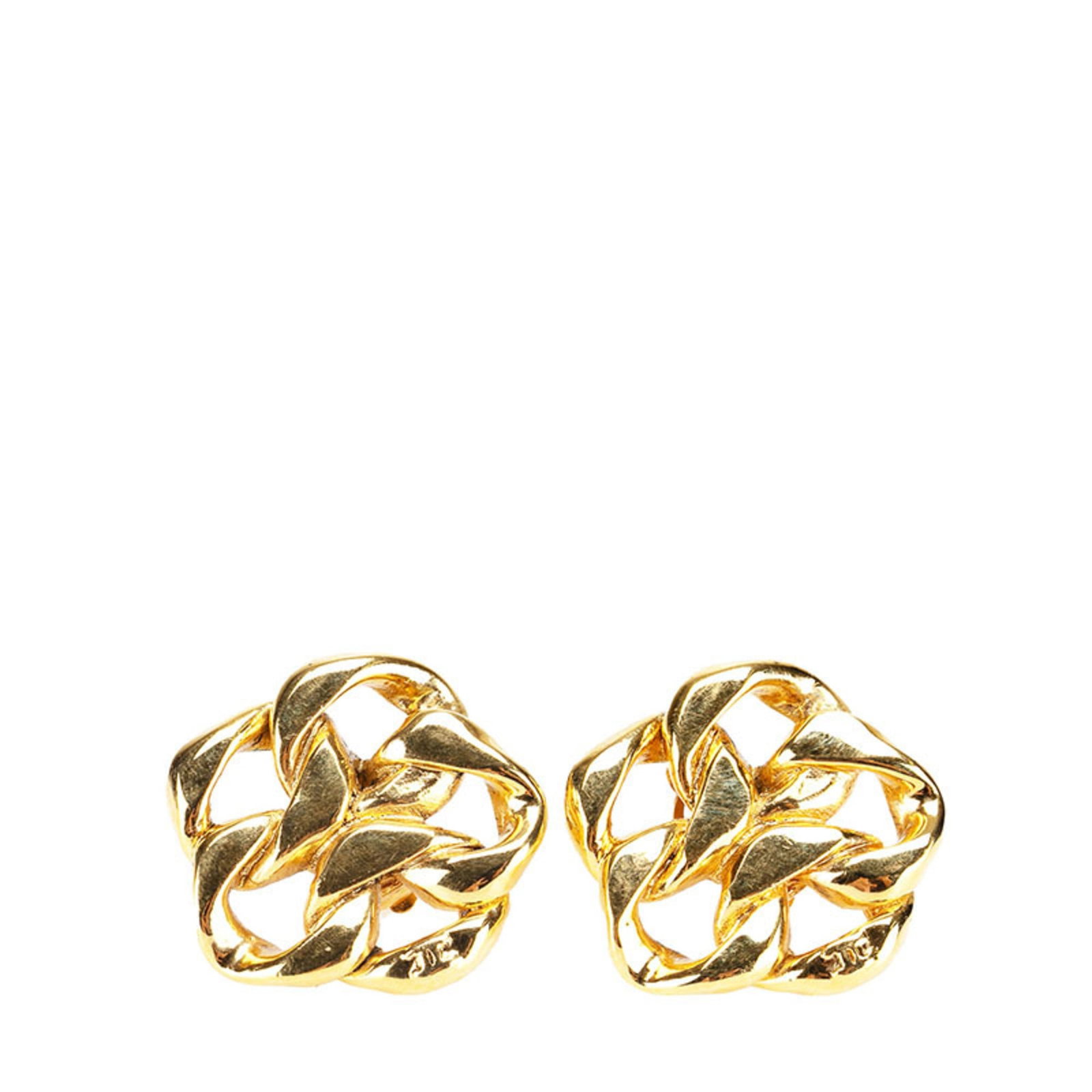 Earrings Chanel Clip: Earrings Chanel Clip This listing features Earrings Chanel Clip. Item specifics are provided below. Item Specifics: Brand: Chanel Type: Clip Earrings Gender: Women Color: Gold Size (Hxwxd): 36.20mm x
