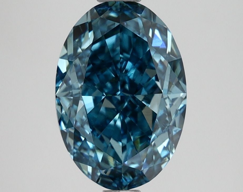 Loose Lab Diamond - IGI Oval 2.57ct Fancy Vivid Blue VVS2: Loose Lab Diamond - IGI Oval 2.57ct Fancy Vivid Blue VVS2 This listing features Loose Lab Diamond - IGI Oval 2.57ct Fancy Vivid Blue VVS2. Item specifics are provided below. Item Specifics: Source: Th