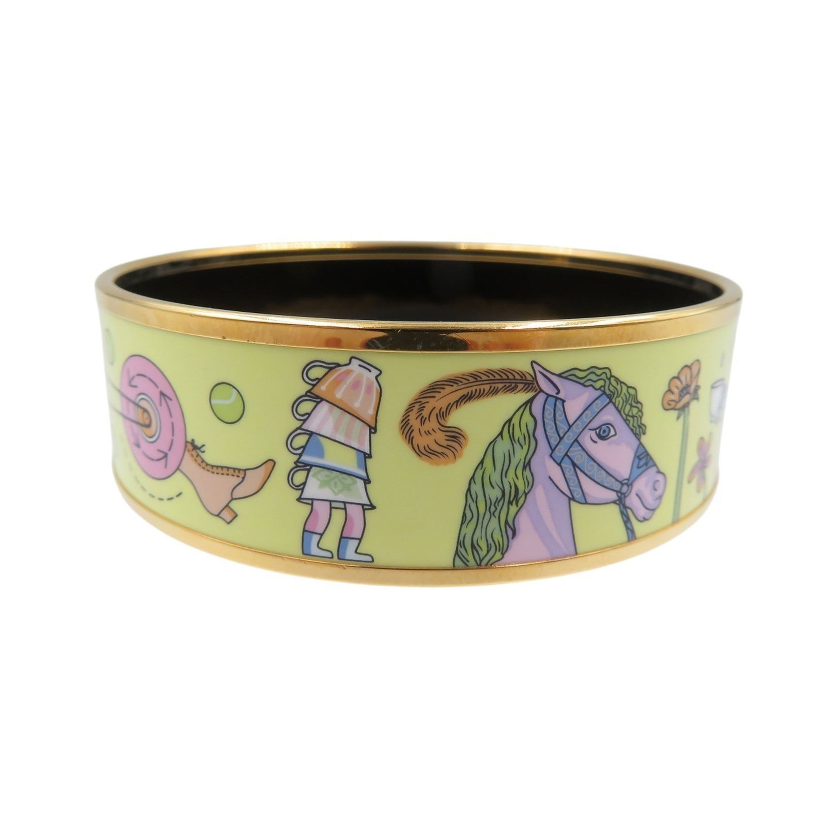 Hermes Metal Bangle - 4