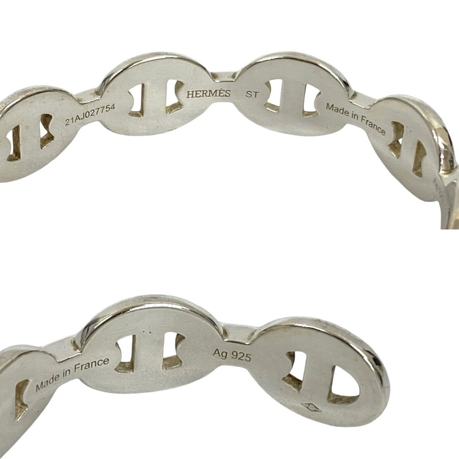 Silver 925 Hermes Bangle - 2