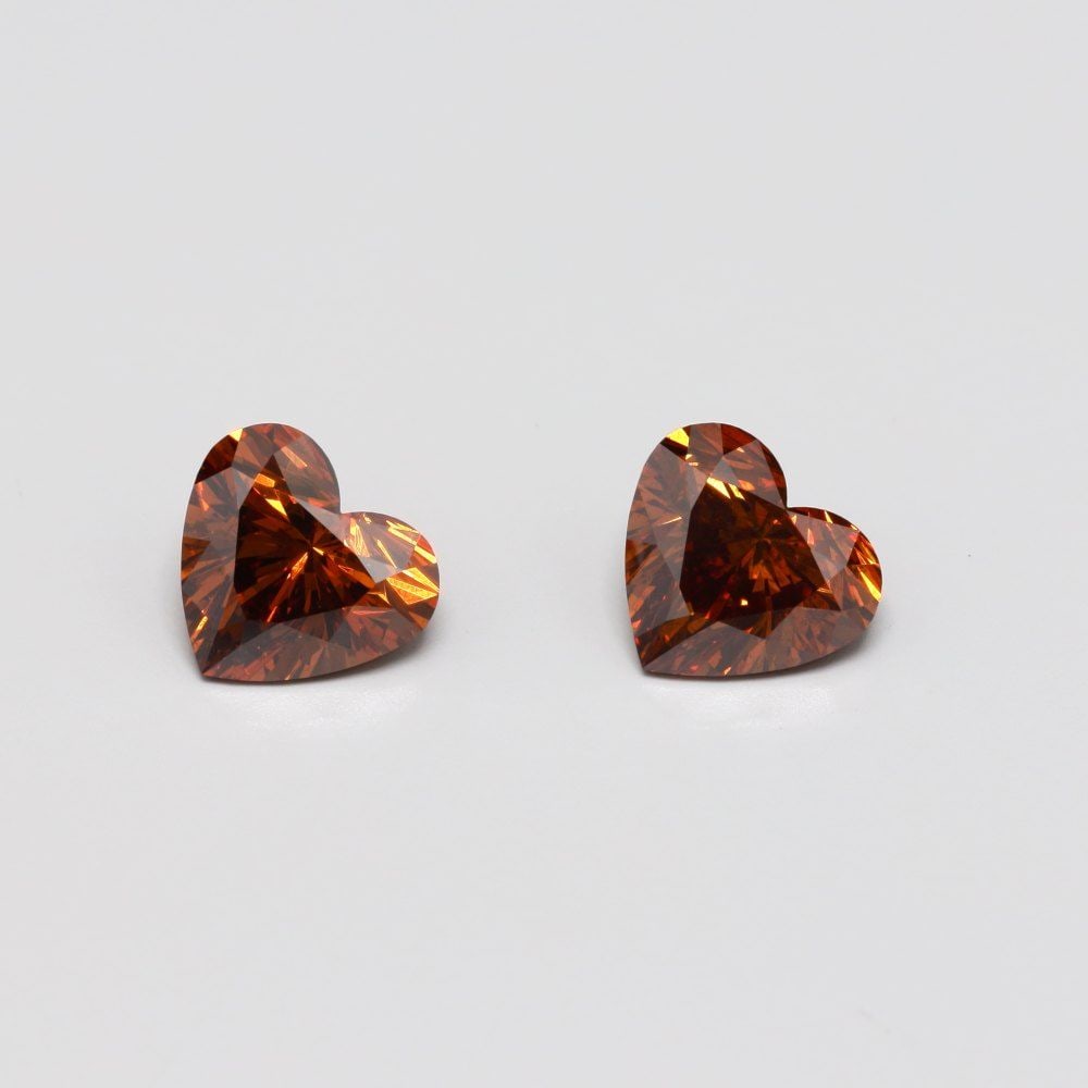 Loose Lab Diamond - Heart 1.09ct Fancy Red SI1 (1 of 1)