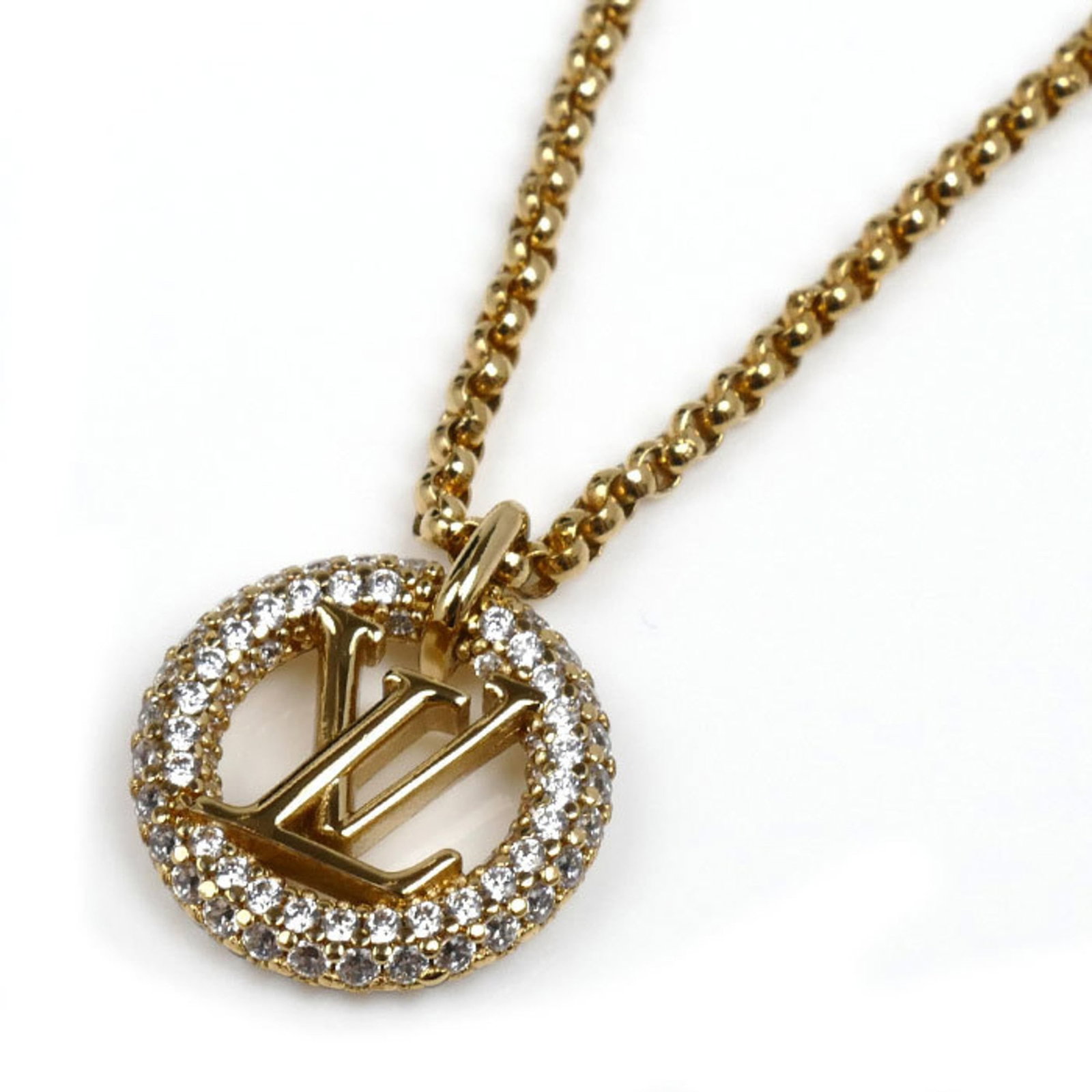 Women's LOUIS VUITTON Louis Vuitton Metal Strass Collier Louise by Night Necklace M00759 40-46cm: Women's LOUIS VUITTON Louis Vuitton Metal Strass Collier Louise by Night Necklace M00759 40-46cm This listing features Women's LOUIS VUITTON Louis Vuitton Metal Strass Collier Louise by Night