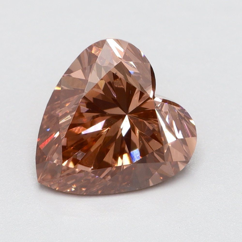 Loose Lab Diamond - Heart 1.12ct Fancy Vivid Orangey Brown VS1: Loose Lab Diamond - Heart 1.12ct Fancy Vivid Orangey Brown VS1 This listing features Loose Lab Diamond - Heart 1.12ct Fancy Vivid Orangey Brown VS1. Item specifics are provided below. Item Specifics: