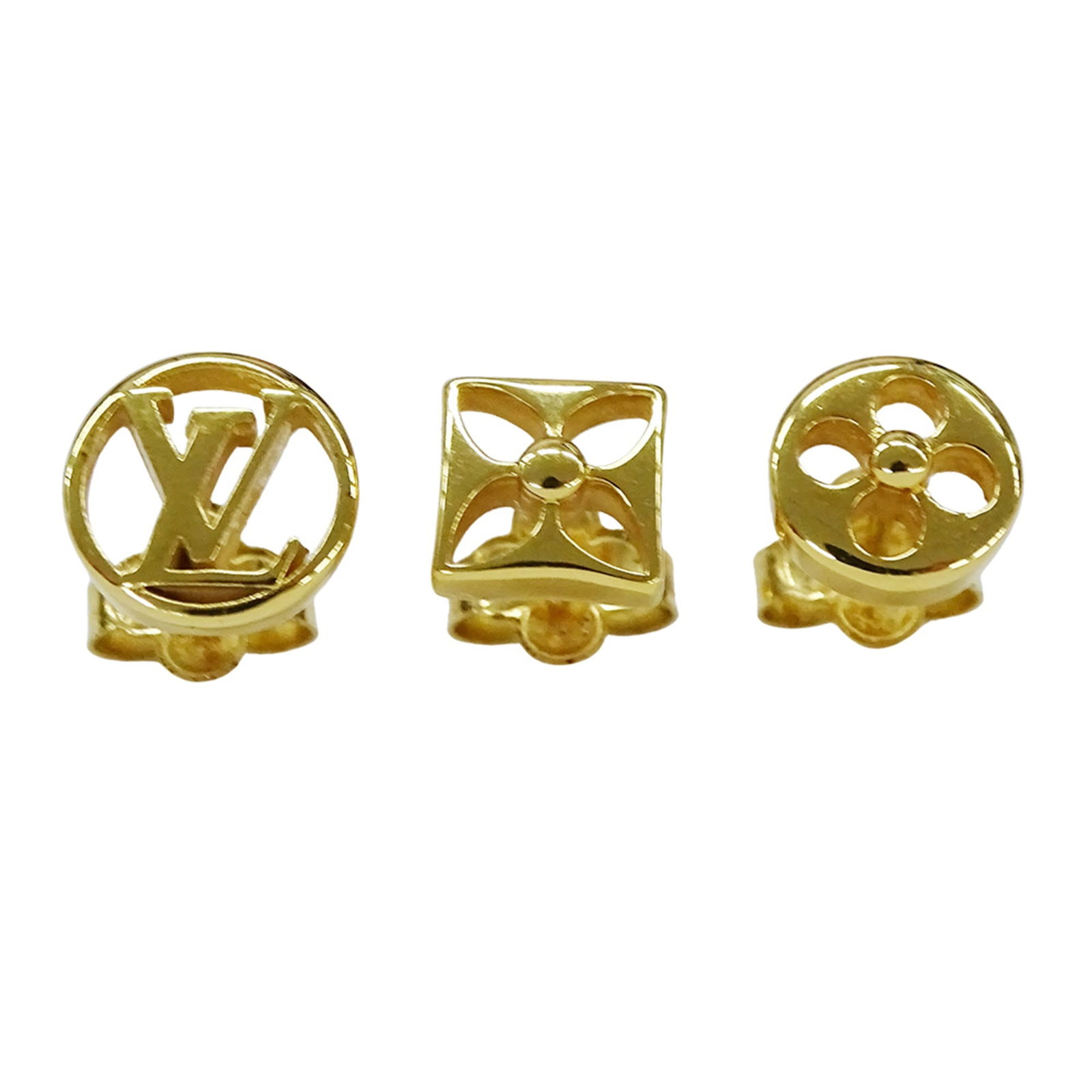 Metal Louis Vuitton Ring Earrings (1 of 7)