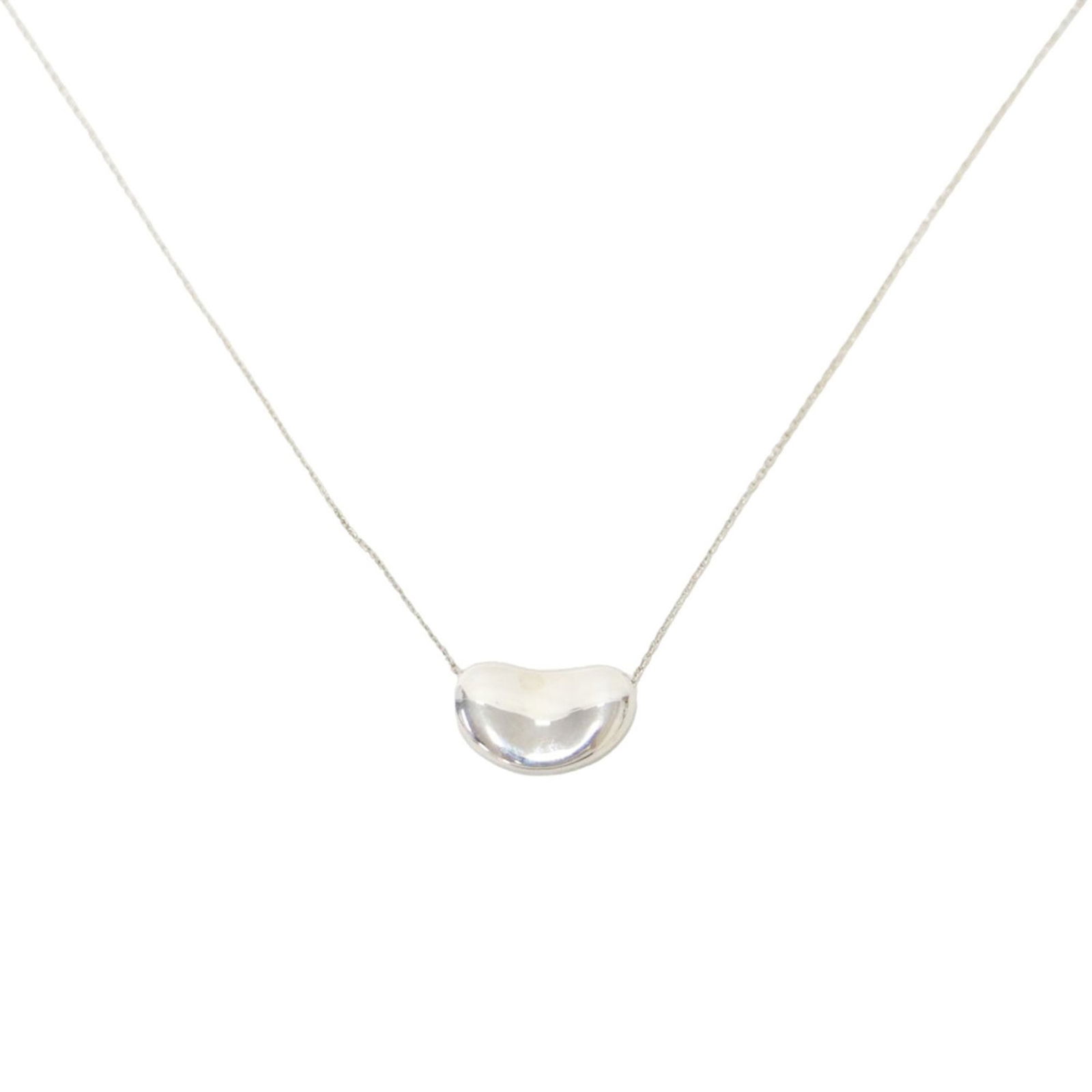 Women's TIFFANY & Co. Tiffany Elsa Peretti Beans Necklace Pendant Chain SV925 Silver: Women's TIFFANY & Co. Tiffany Elsa Peretti Beans Necklace Pendant Chain SV925 Silver This listing features Women's TIFFANY & Co. Tiffany Elsa Peretti Beans Necklace Pendant Chain SV925 Silver. Item