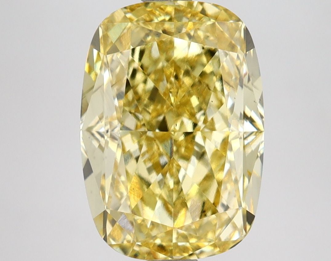 Loose Lab Diamond 4.6ct Fancy Vivid Yellow VS2 - IGI Cushion Modified: Loose Lab Diamond 4.6ct Fancy Vivid Yellow VS2 - IGI Cushion Modified This listing features Loose Lab Diamond 4.6ct Fancy Vivid Yellow VS2 - IGI Cushion Modified. Item specifics are provided below. It