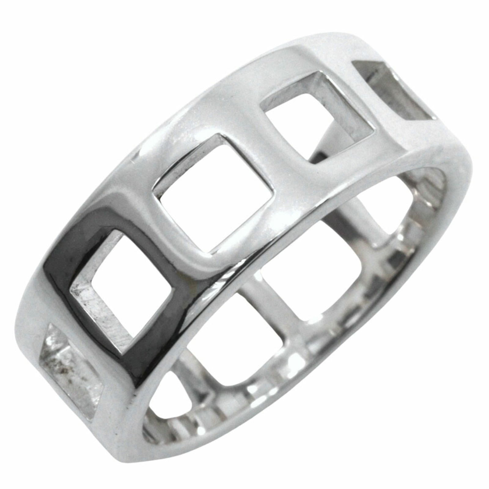 Silver 925 Gucci Band Ring (1 of 7)
