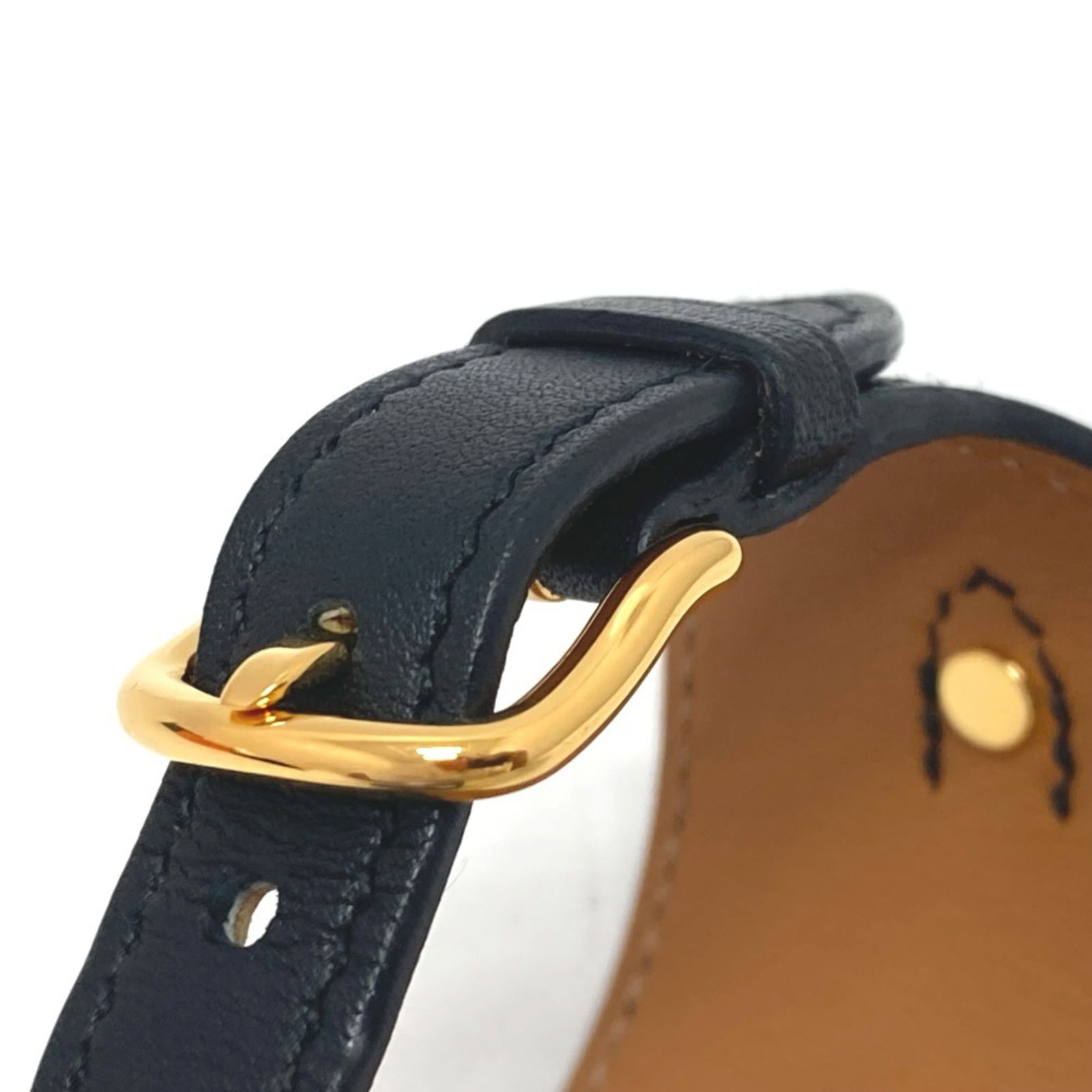 Hermes Swift Leather Bangle - 7