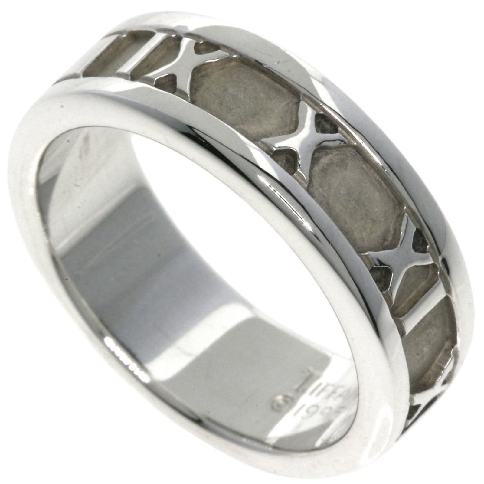Silver Tiffany Band Ring: Silver Tiffany Band Ring This listing features Silver Tiffany Band Ring. Item specifics are provided below. Item Specifics: Brand: Tiffany Type: Band Ring Gender: Women Material: Silver Us Size: 5