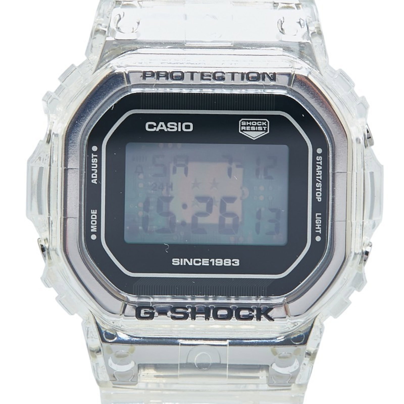 Wristwatch Casio: Wristwatch Casio This listing features Wristwatch Casio. Item specifics are provided below. Item Specifics: Brand: Casio Type: Wristwatch Gender: Men Display: Digital Material (Case): Stainless Steel