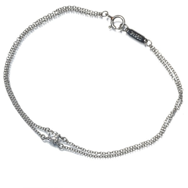Platinum Tiffany&Co. Bracelet Diamond Solitaire 0.17Ct 950: Platinum Tiffany&Co. Bracelet Diamond Solitaire 0.17Ct 950 This listing features Platinum Tiffany&Co. Bracelet Diamond Solitaire 0.17Ct 950. Item specifics are provided below. Item Specifics: Country