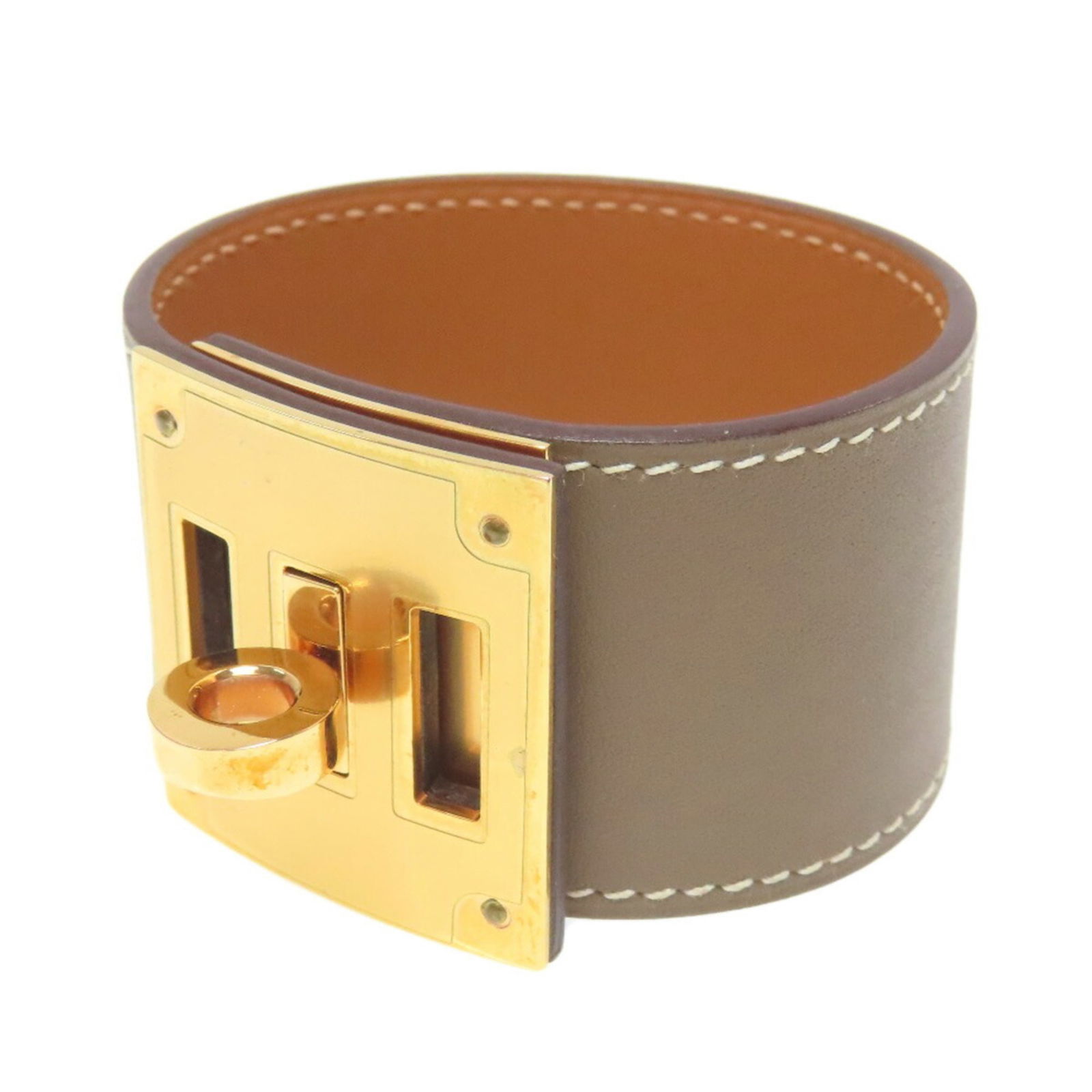 Hermes Swift Leather Bangle - 7