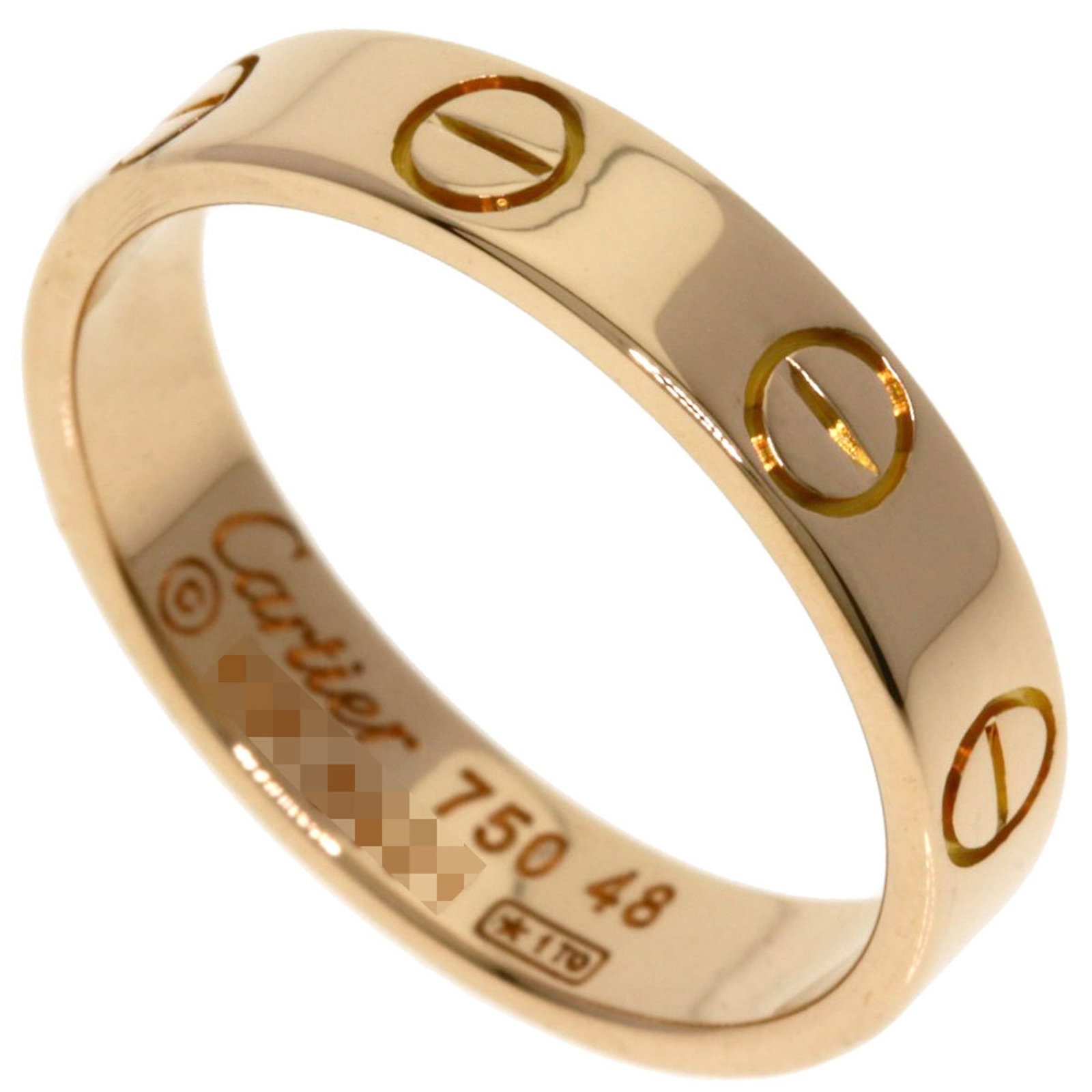 18K Pink Gold Cartier Band Ring: 18K Pink Gold Cartier Band Ring This listing features 18K Pink Gold Cartier Band Ring. Item specifics are provided below. Item Specifics: Brand: Cartier Type: Band Ring Gender: Women Material: Pink Go