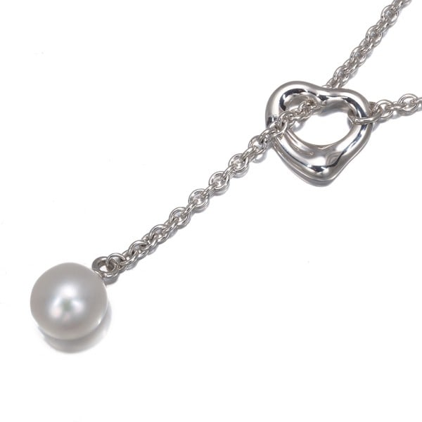 925 Tiffany&Co. Necklace Pearl Open Heart Silver: 925 Tiffany&Co. Necklace Pearl Open Heart Silver This listing features 925 Tiffany&Co. Necklace Pearl Open Heart Silver. Item specifics are provided below. Item Specifics: Brand: Tiffany & Co.