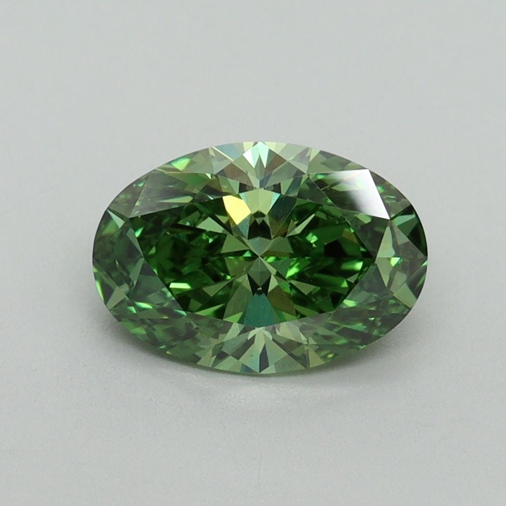Loose Lab Diamond - IGI Oval 1.3ct Fancy Vivid Green VVS2: Loose Lab Diamond - IGI Oval 1.3ct Fancy Vivid Green VVS2 This listing features Loose Lab Diamond - IGI Oval 1.3ct Fancy Vivid Green VVS2. Item specifics are provided below. Item Specifics: Source: Th