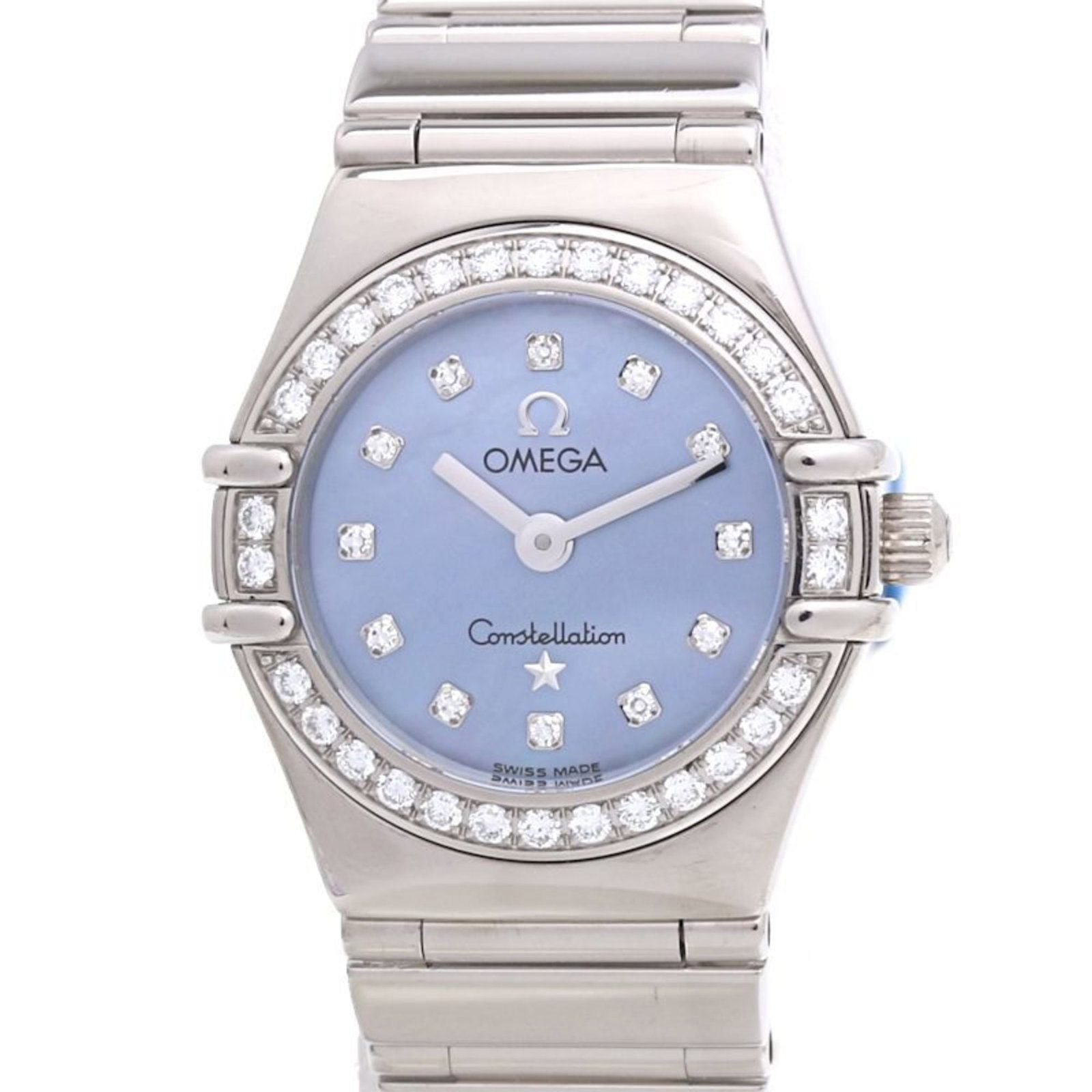 Wristwatch Omega: Wristwatch Omega This listing features Wristwatch Omega. Item specifics are provided below. Item Specifics: Brand: Omega Type: Wristwatch Gender: Women Material (Case): White Gold (18K) Material (Band