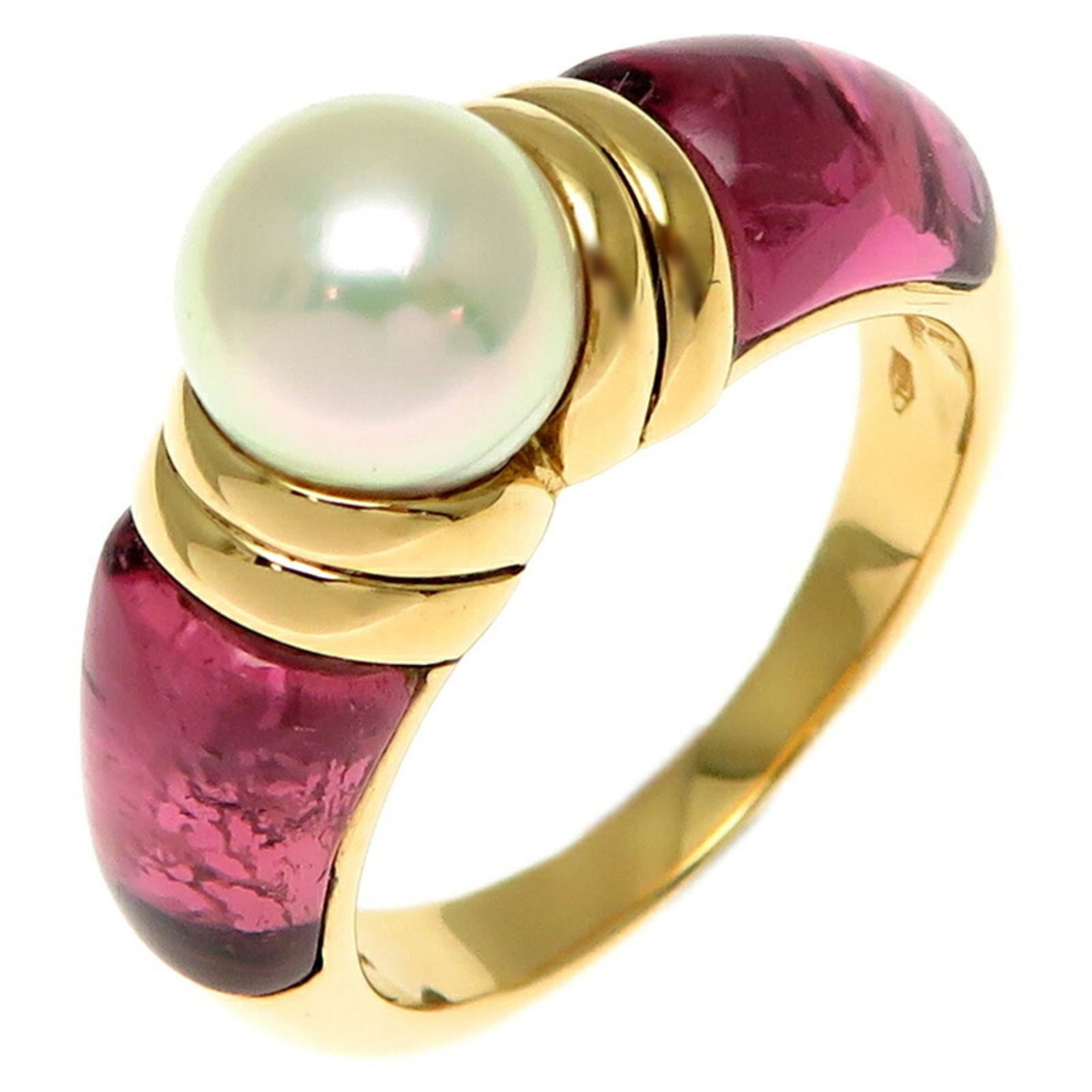 Bvlgari 18K Yellow Gold Band Ring (1 of 10)