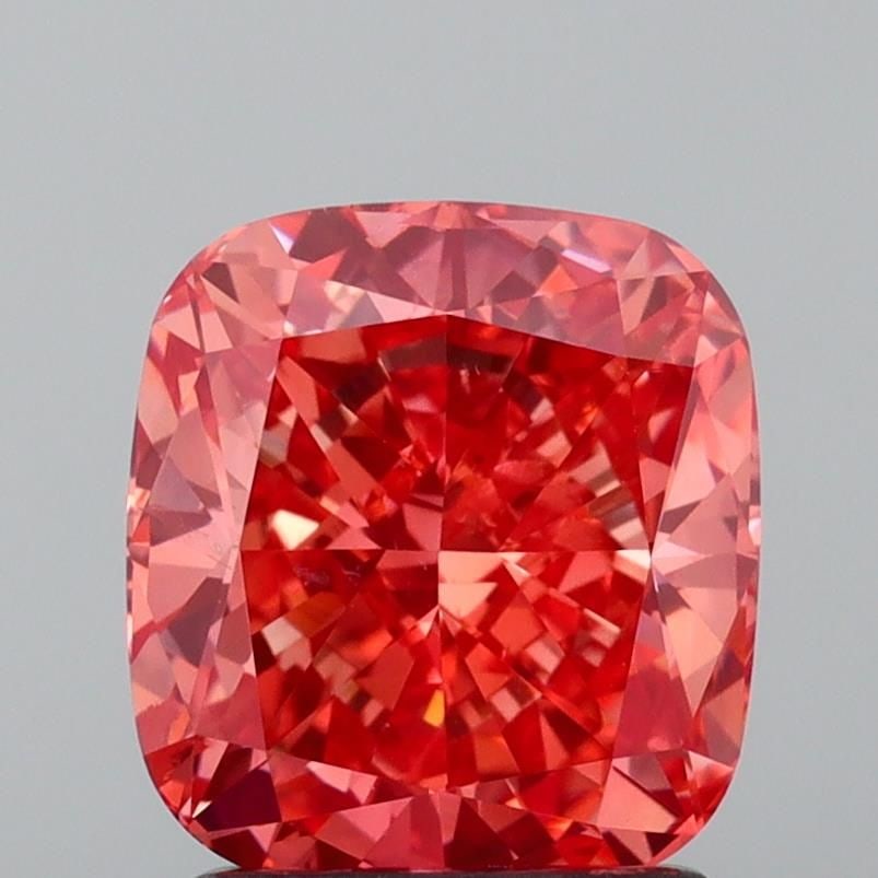 Loose Lab Diamond - IGI Cushion Brilliant 2.03ct Fancy Vivid Orangey Pink VS2: Loose Lab Diamond - IGI Cushion Brilliant 2.03ct Fancy Vivid Orangey Pink VS2 This listing features Loose Lab Diamond - IGI Cushion Brilliant 2.03ct Fancy Vivid Orangey Pink VS2. Item specifics are pr