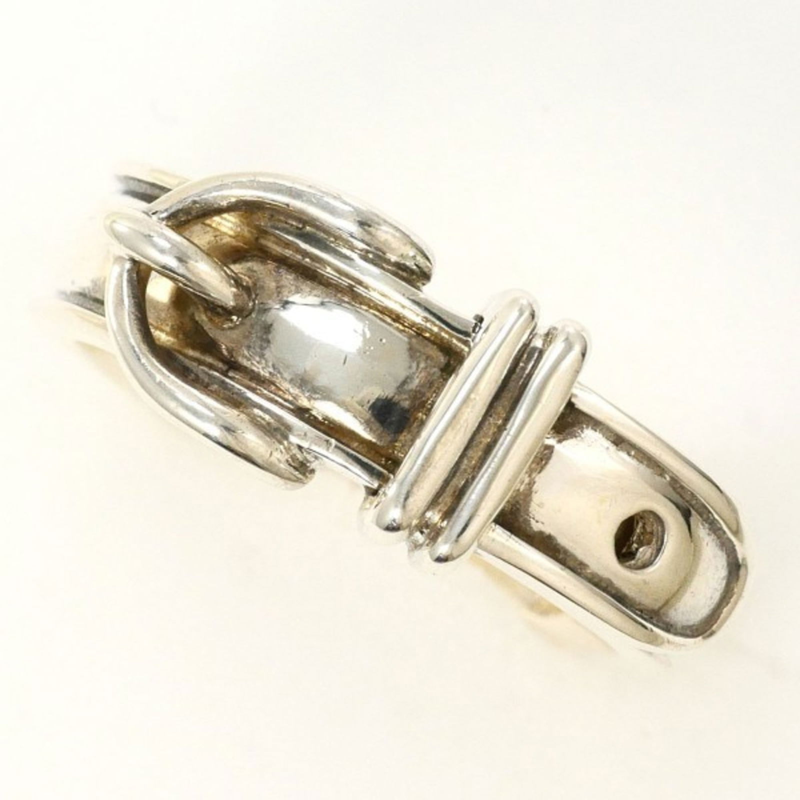 Hermes Silver 925 Band Ring (1 of 6)