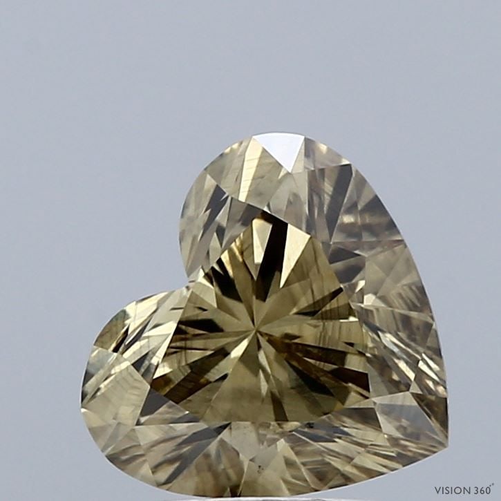 Loose Lab Diamond - IGI Heart 2.06ct Fancy Intense Grayish Yellow SI1: Loose Lab Diamond - IGI Heart 2.06ct Fancy Intense Grayish Yellow SI1 This listing features Loose Lab Diamond - IGI Heart 2.06ct Fancy Intense Grayish Yellow SI1. Item specifics are provided below. 