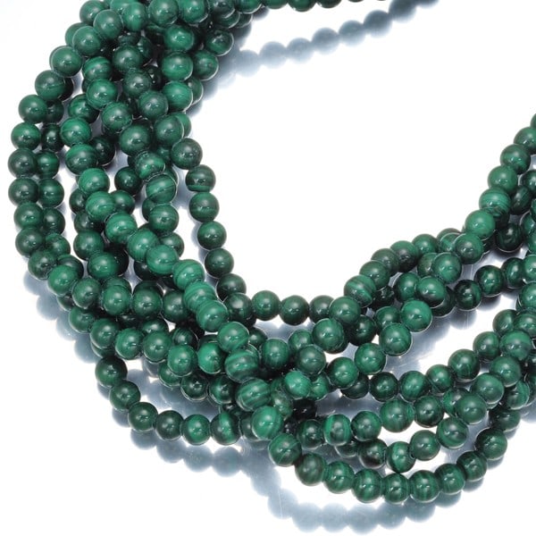 Tiffany&Co. 8-Strand Malachite Necklace 925 Sterling Silver (1 of 5)