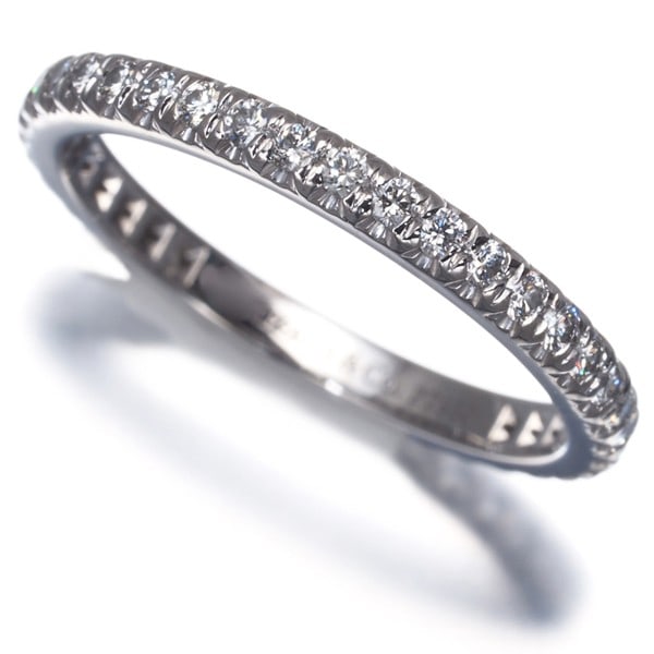 Tiffany&Co. Soleste Full Eternity Ring Diamond 950 Platinum Us4.25-4.5 (1 of 5)