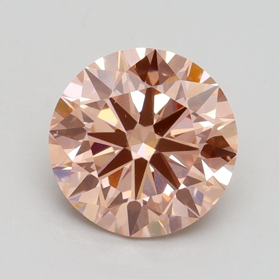 Loose Lab Diamond IGI Round 2.01ct Fancy Intense Pink VS2: Loose Lab Diamond IGI Round 2.01ct Fancy Intense Pink VS2 Loose Lab-Created Diamond, IGI certified, 2.01ct Fancy Intense Pink, VS2 clarity, with measurements of 8.03L x 8.07W x 4.9H. Item Specifics: