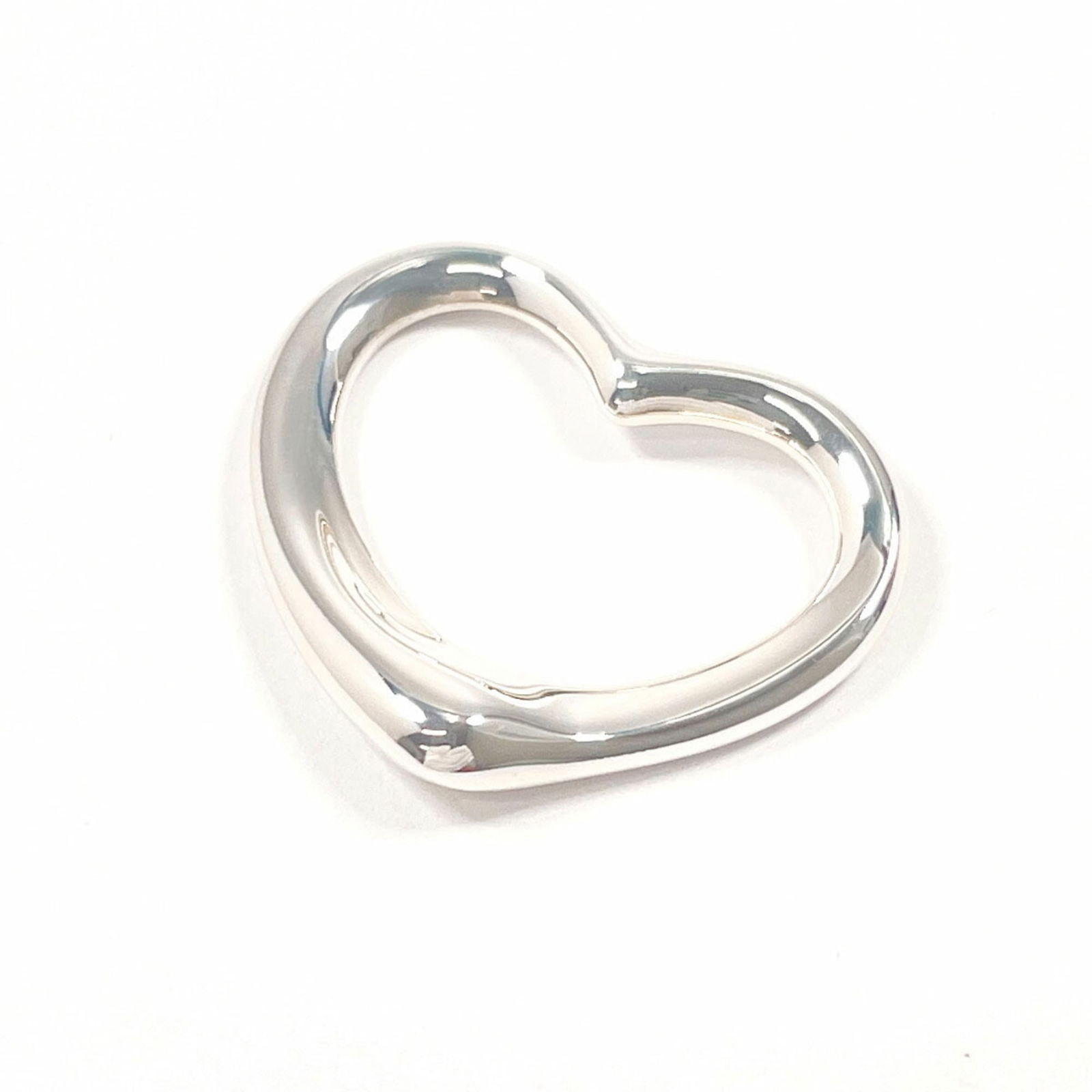 Tiffany Heart Elsa Peretti Pendant Silver 925 Women's (1 of 4)