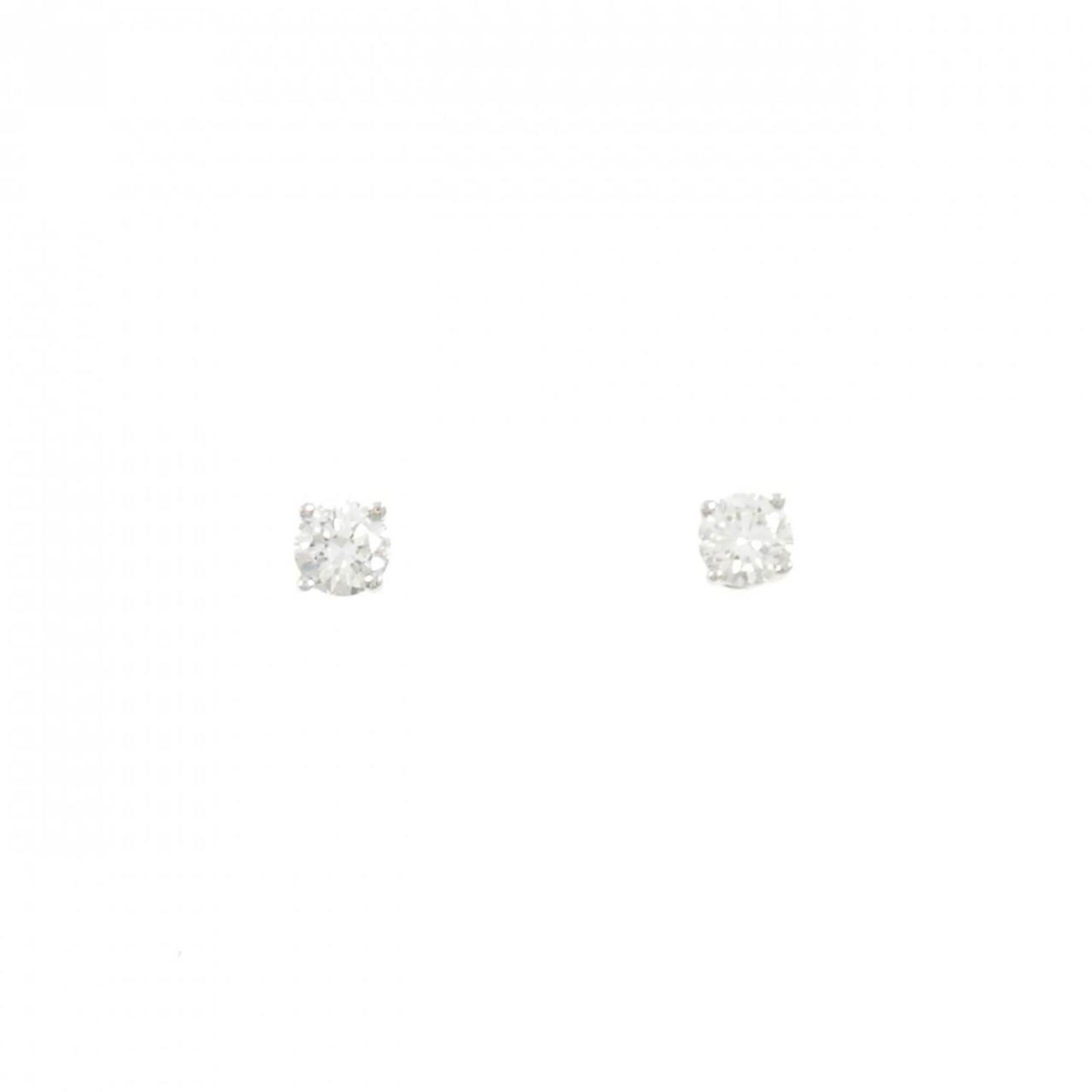 Platinum 950 Tiffany Stud Earrings (1 of 4)