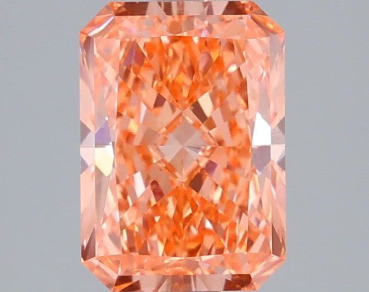 Loose Lab Diamond IGI Radiant 1.8ct Fancy Vivid Pink VS1: Loose Lab Diamond IGI Radiant 1.8ct Fancy Vivid Pink VS1 Loose lab-grown diamond, IGI certified, 1.8ct Fancy Vivid Pink VS1 clarity, with very good polish and excellent symmetry, measuring 8.54L x