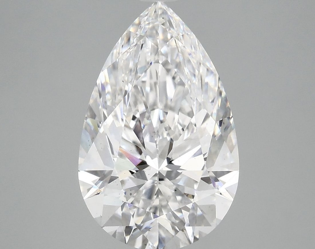 Loose Lab Diamond IGI Pear 3.96ct D VS2: Loose Lab Diamond IGI Pear 3.96ct D VS2 Loose lab-grown diamond, IGI certified, weighing 3.96ct with D color and VS2 clarity, featuring excellent polish and symmetry. Item Specifics: Source: This Is