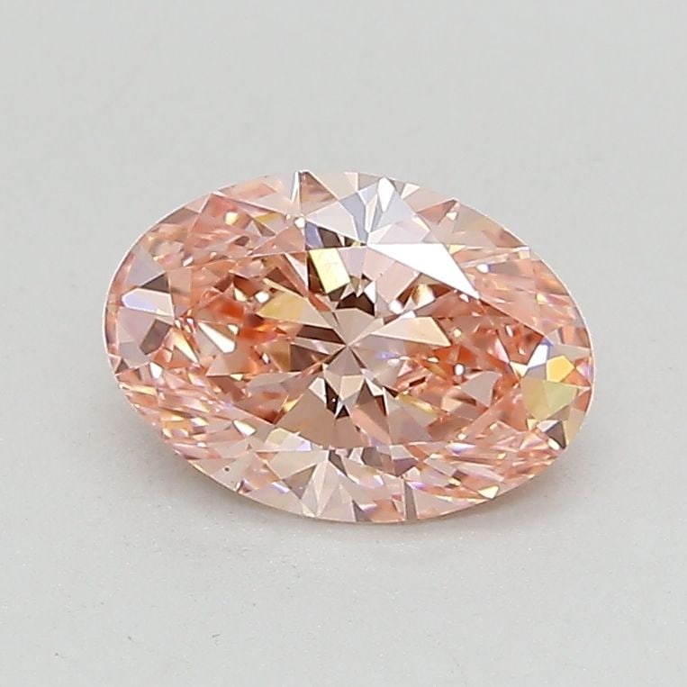 Loose Lab Diamond IGI Oval 1.02ct Fancy Vivid Pink VVS2: Loose Lab Diamond IGI Oval 1.02ct Fancy Vivid Pink VVS2 1.02ct Loose Lab Diamond, IGI certified with Fancy Vivid Pink color and VVS2 clarity, featuring excellent polish and symmetry; natural